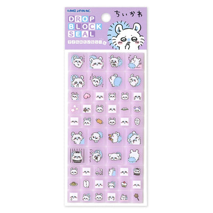 【ちいかわ】ドロップブロックシール