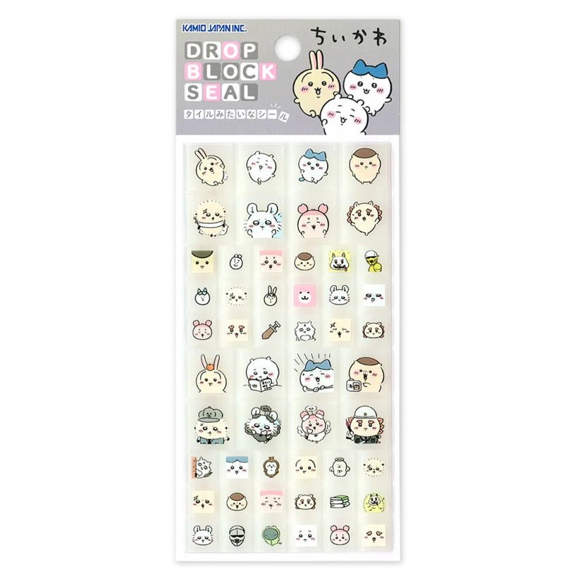 【ちいかわ】ドロップブロックシール