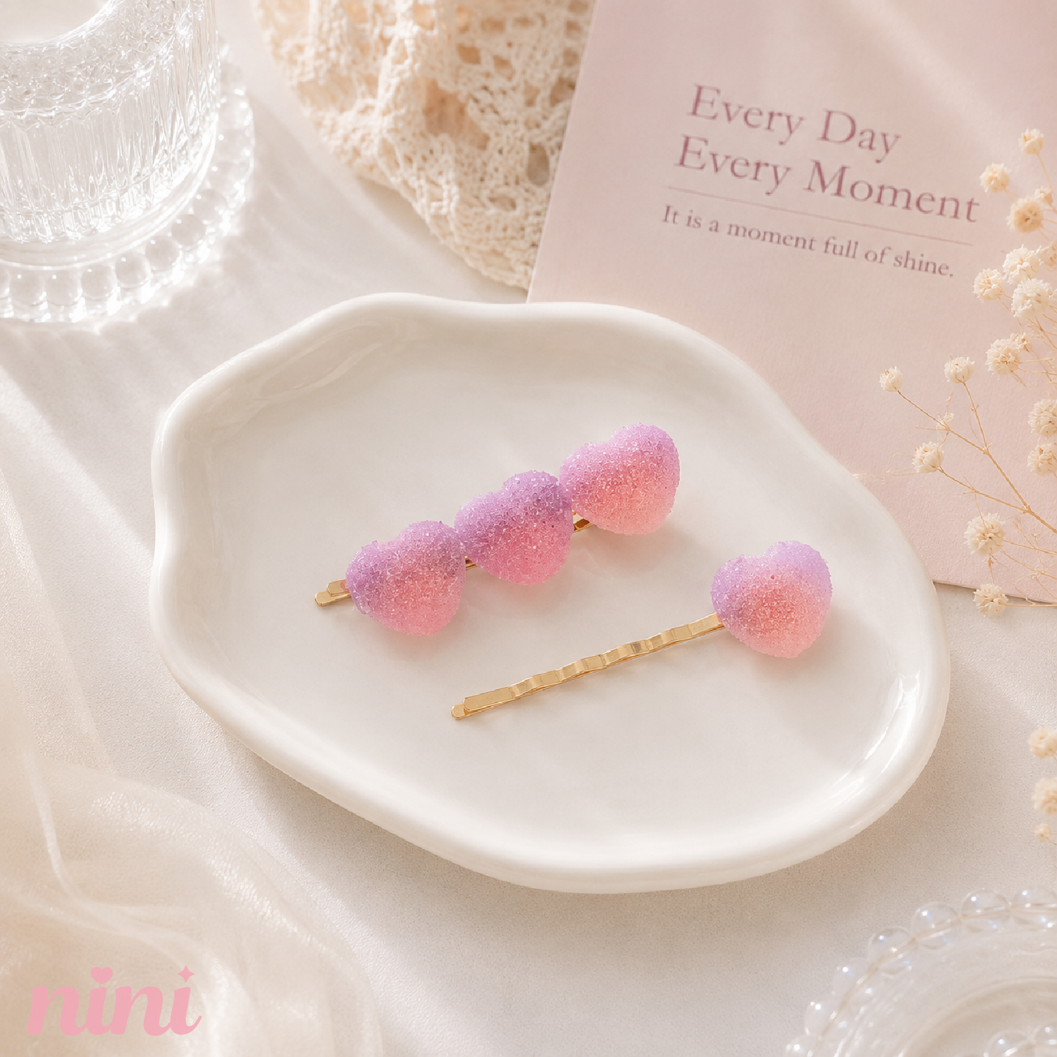 Sugar Heart Clip