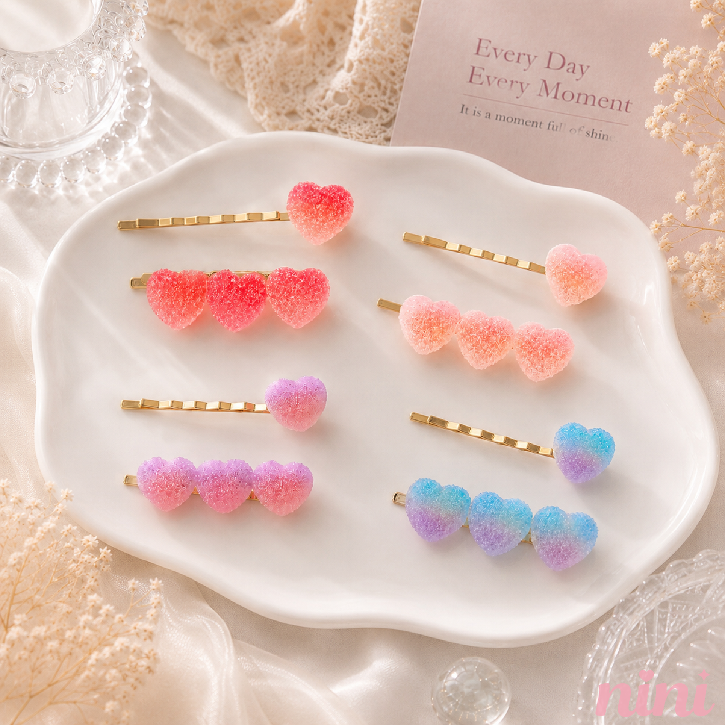 Sugar Heart Clip